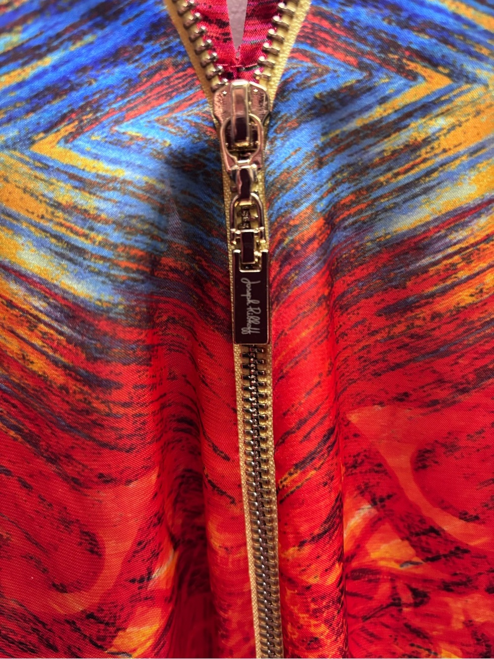 Joseph Ribkoff Vibrant Multicolor Long-Sleeve Blouse - Picture 6 of 8